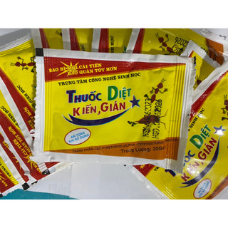 Combo 10 gói thuốc diệt kiến gián dạng bột rắc an toàn hiệu quả