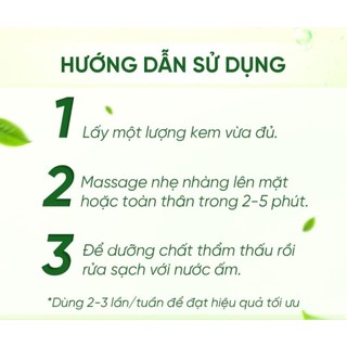 KEM MASSAGE CHIẾT XUẤT TỪ TRÀ XANH 500G_A645