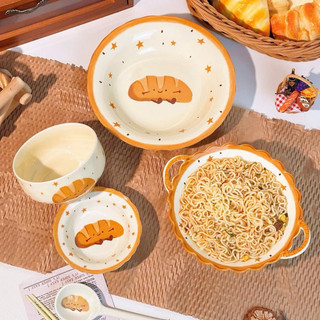 Set bát đĩa 6 món đầy đủ siêu cute đáng yêu cho bé