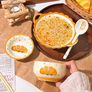 Set bát đĩa 6 món đầy đủ siêu cute đáng yêu cho bé