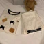 Bộ Đồ Ngủ Nữ Dài Tay Họa Tiết Gấu Chấm Bi (Cute Bear Wow) Dáng Rộng, Phong Cách Ulzzang Hàn Quốc