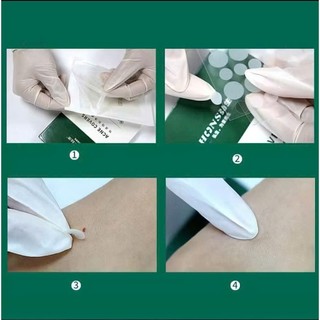 Miếng Dán Mụn Axit Salicylic, Tinh Chất Dầu Cây Trà, Che Khuyết Điểm Vô Hình Chăm Sóc Da Mặt.