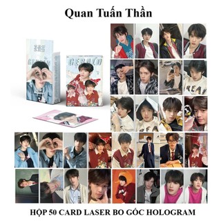[SẴN] Quan Tuấn Thần / TF gia tộc f4 | Hộp 50 thẻ card lase card lomocard card f4 tf F3 Guan Jun Chen