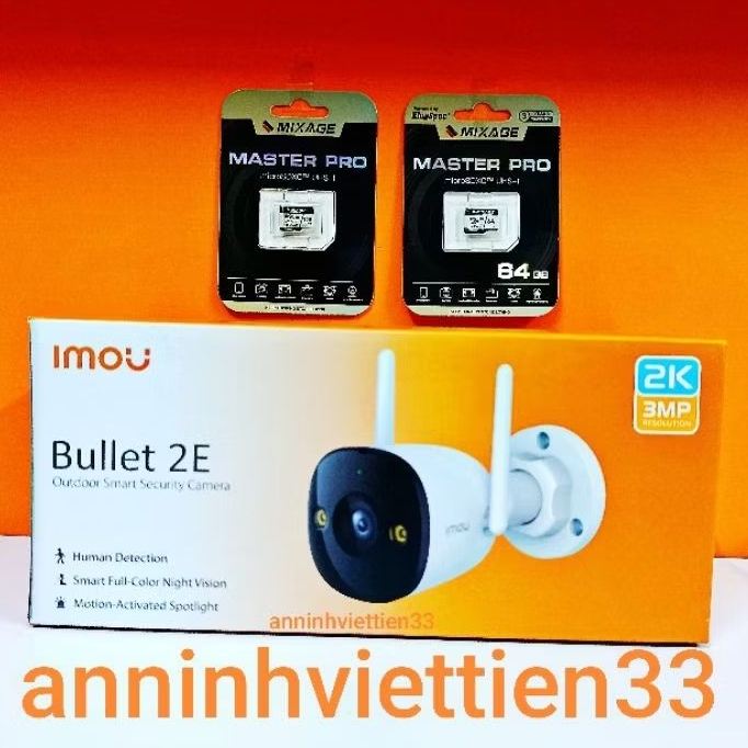 Camera Wifi ngoài trời IMOU IPC-F32FP 3MP ( Camera cố định , góc nhìn ...