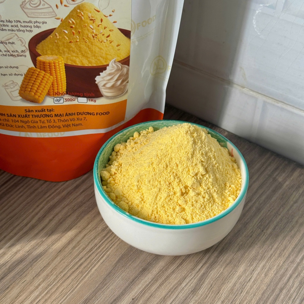 1KG Bột lắc vị Kem Bắp ADFOOD - lắc gà rán, khoai lang, snack, làm sốt kem bắp thơm ngon