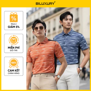 Áo Polo Nam 9APCT023 Biluxury Form Slimfit Cao Cấp Chống Nhăn Bền Màu