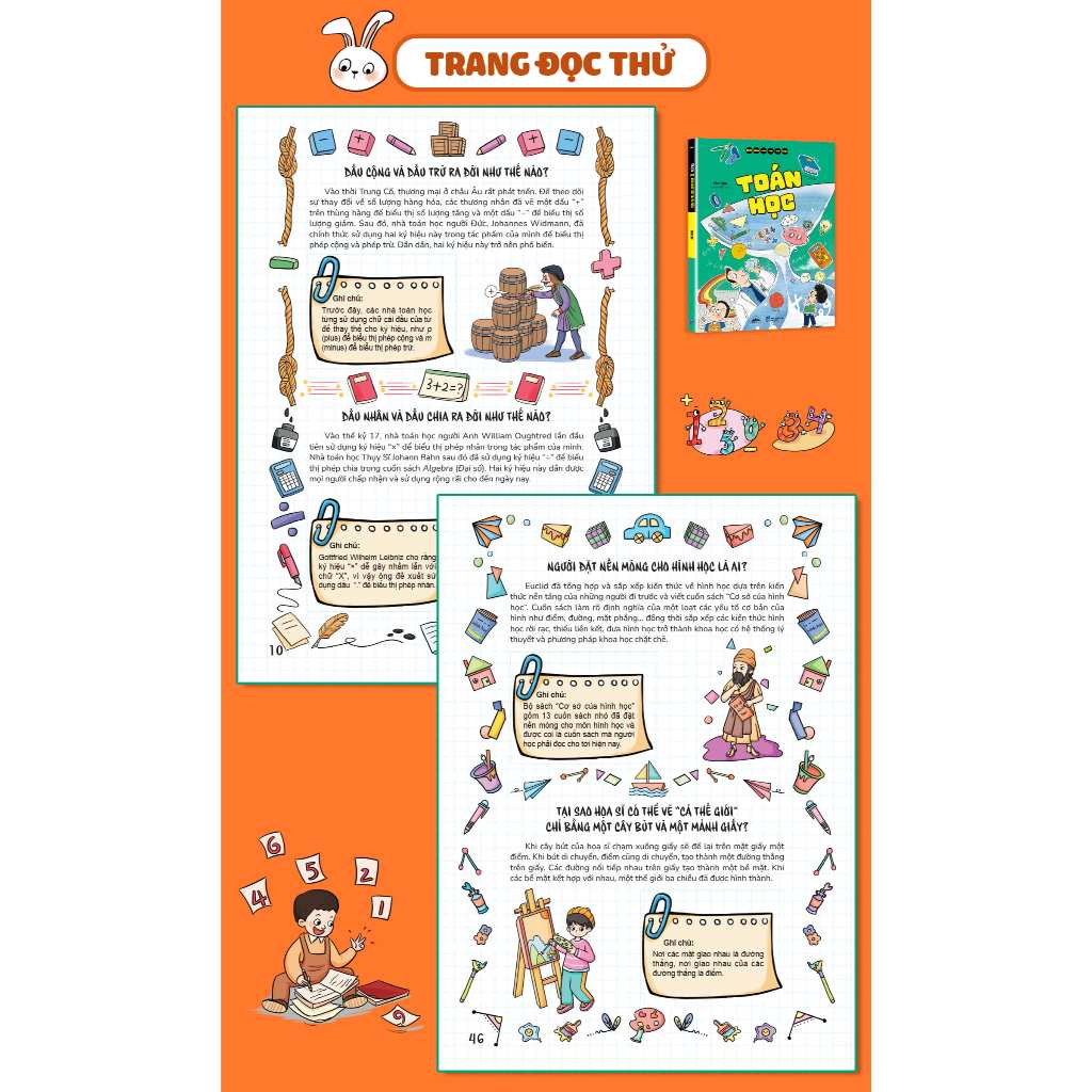 Sách - Bách Khoa Toàn Thư Vui Nhộn - Toán Học, Vật Lý, Hóa Học - Tiên Phong Books
