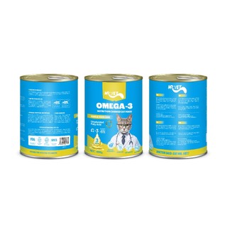 [COMBO] Pate Cho Mèo MRVET Lon 400g - Dưỡng Lông Mượt, Bổ Sung Vitamin, Tăng Cường Miễn Dịch - PetKool