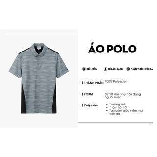 [T7_SALE 20%_HT] Áo Polo Nam 9APCT023 Biluxury Form Slimfit Cao Cấp Chống Nhăn Bền Màu