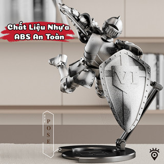 Đồ Chơi Lắp Ráp Mô Hình Hiệp Sĩ Trung Cổ, Các Khớp Ghép Nối Dễ Dàng Cử Động Và Tạo Dáng, Đi Kèm Nhiều Phụ Kiện Đẹp Mắt