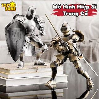 Đồ Chơi Lắp Ráp Mô Hình Hiệp Sĩ Trung Cổ, Khớp Cử Động Linh Hoạt Dễ Dàng Tạo Dáng Đi Kèm Nhiều Phụ Kiện Trang Bị Đẹp Mắt