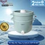 Nồi Điện Đa Năng Locknlock Electric Multi Pot EJP156MIT 2L, Lẩu, Hấp, Chống Dính - Bảo Hành 2 Năm