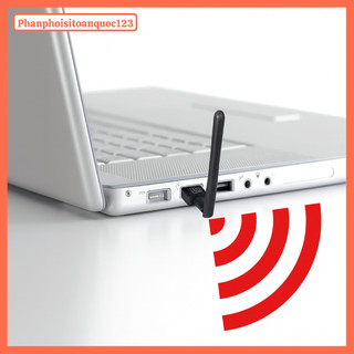 USB Wifi Có Anten 150bps Chuẩn 802.11b/g/n – Bộ Thu Sóng Wi-Fi 2.4GHz Cho Máy Tính, PC, Laptop
