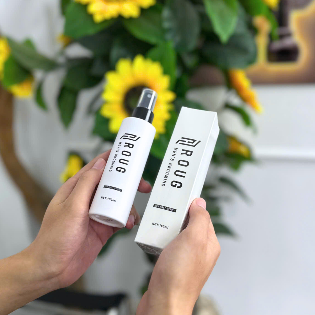 Xịt tạo phồng muối biển ROUG Sea Salt Spray – Hỗ trợ bảo vệ nhiệt, Tăng độ phồng, kiểm soát dầu thừa