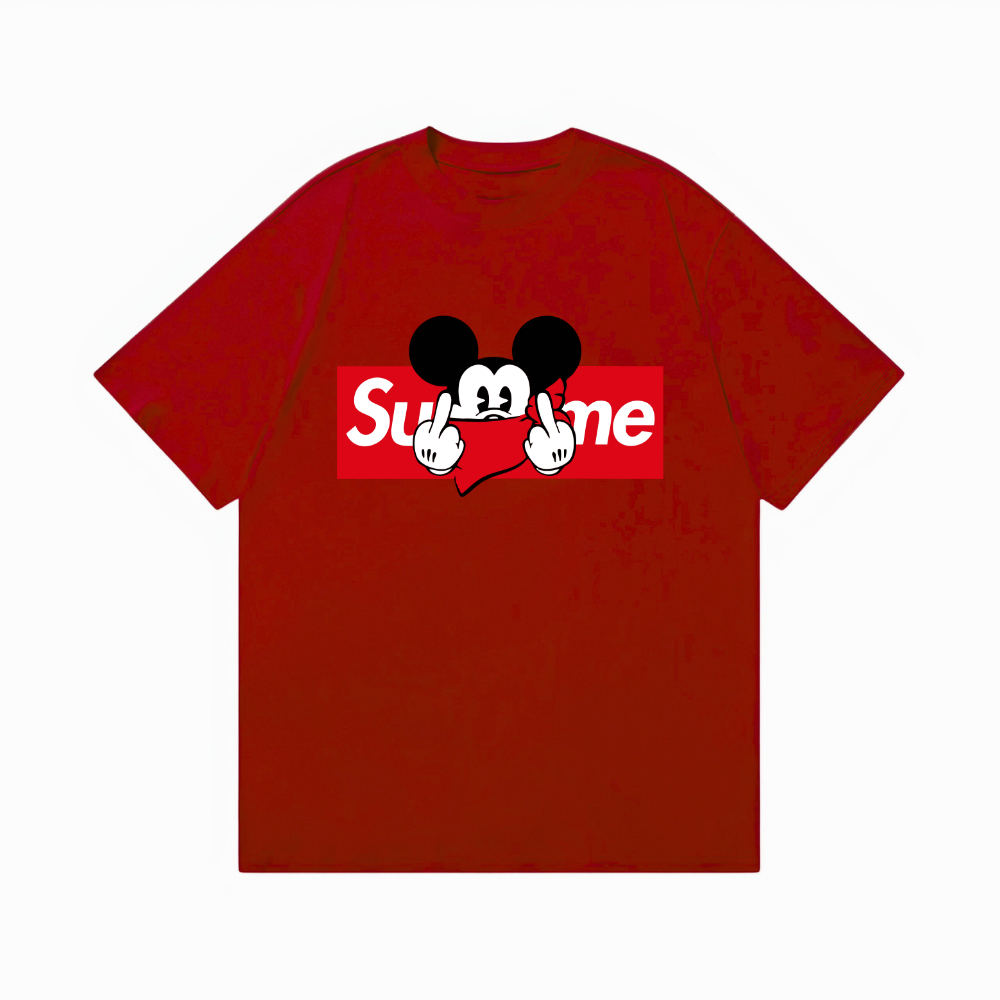 Áo Thun MIckey Super.me Unim Club Chất Liệu Cotton Cao Cấp Không Bai Chống Xù Form Rộng Unisex