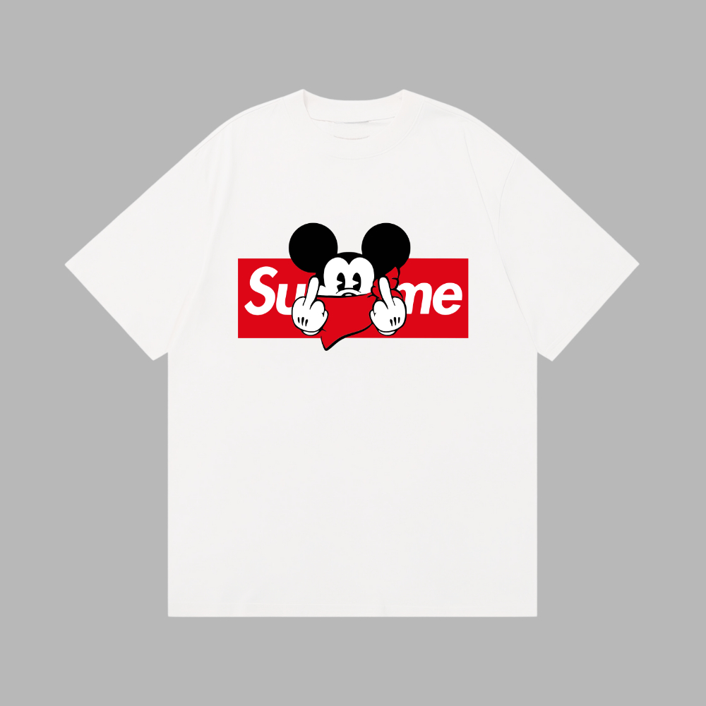 Áo Thun MIckey Super.me Unim Club Chất Liệu Cotton Cao Cấp Không Bai Chống Xù Form Rộng Unisex