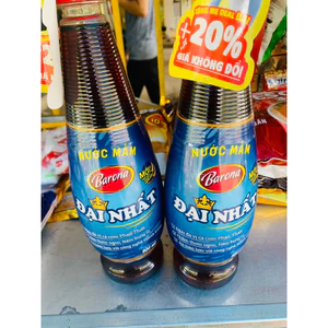 1 thùng Nước mắm Phan Thiết Barona 750ml (12 chai)