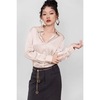 Áo Sơ Mi Lụa - J-P Fashion 10612041