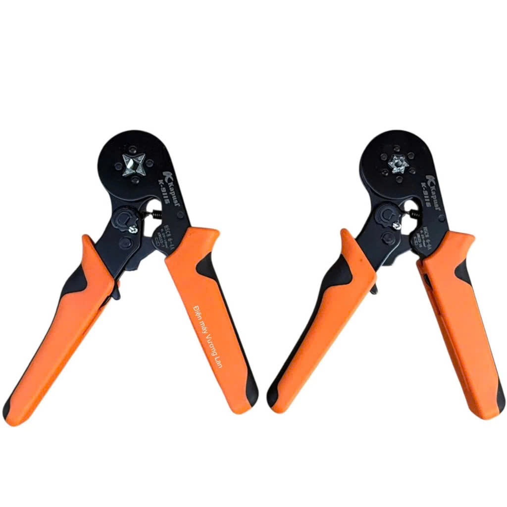 Kìm Bấm Đầu Cos Vuông/Lục Giác Kapusi – Bấm Cos Chuẩn, Gọn, Nhanh!