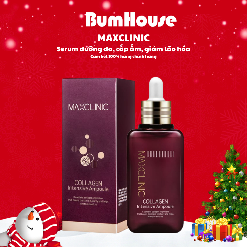 Tinh Chất Maxclinic Collagen Intensive Ampoule Trẻ Hóa Da, Sáng Da (100ml)
