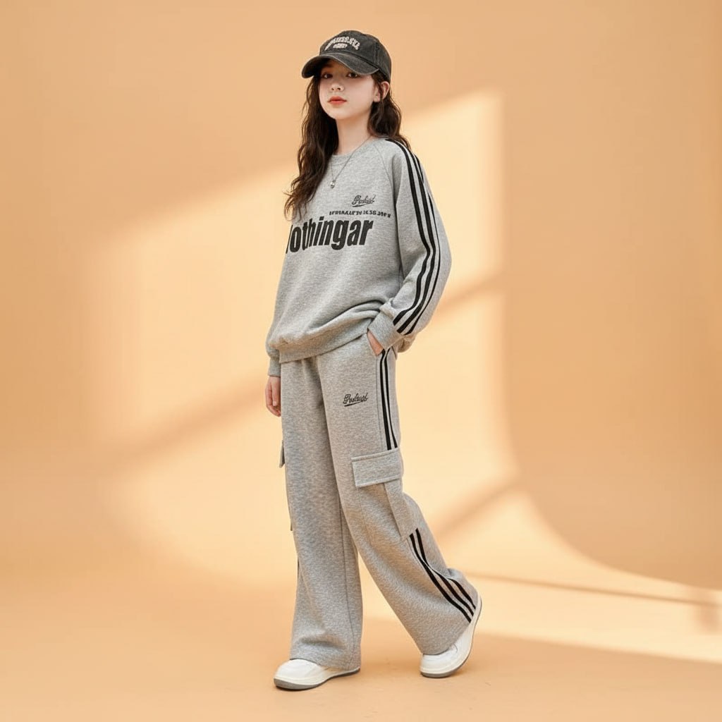 Set áo Clothingar kèm quần túi hộp cho bé gái size đại BEESHOP D25063