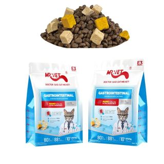 Hạt Topping Cho Mèo MRVET E1, E2, E3 túi 1kg  - PetKool