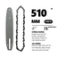 REALM máy cưa xăng 18/20 inch 52CC, cưa gỗ, chặt cây, làm vườn, lam & xích sắc bén