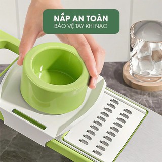 Bộ nạo rau củ 5 lưỡi INOX 304 – Dụng cụ đa năng giúp bạn sơ chế thực phẩm nhanh gọn mỗi ngày
