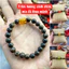 Vòng Trầm Hương Sánh Chìm Tròn size nữ mix đá mùi thơm ngọt cao cấp