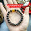 Vòng Trầm Hương Sánh Chìm Tròn size nữ mix đá mùi thơm ngọt cao cấp