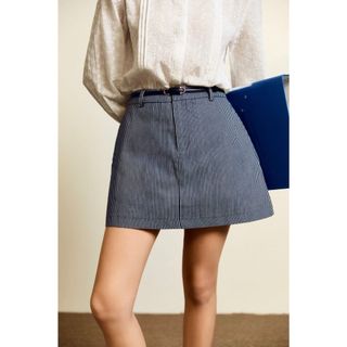 Chân Váy Nữ Ngắn Thickbelt, Chất Vải Kaki Thoải Mái,WCV043, SOME HOW STORE