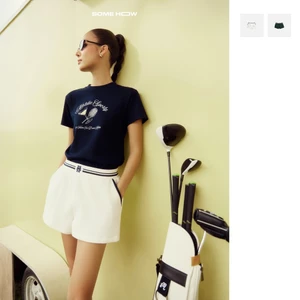 Quần Short Nữ Sporty Contrast Waist, Chất Vải Nỉ Cào Thoải Mái, WQS021 SOME HOW STORE