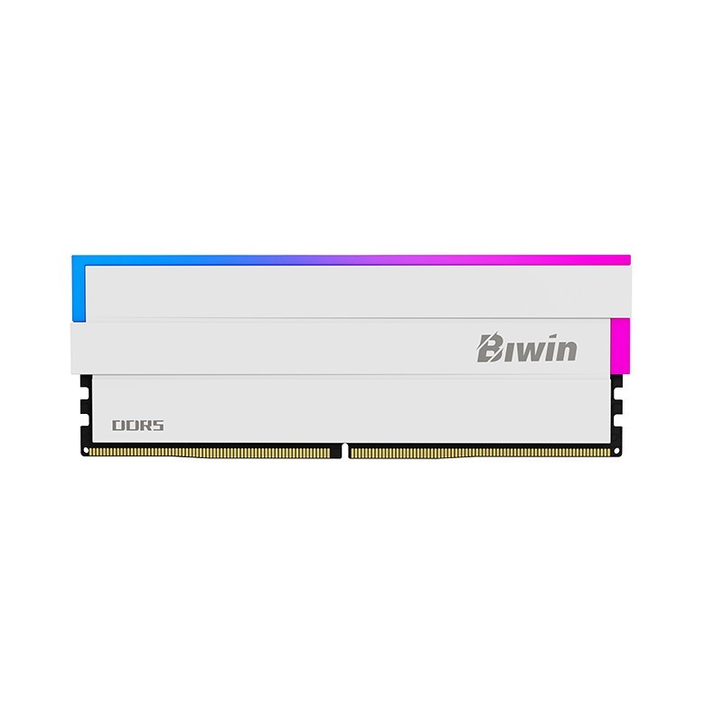 RAM Biwin DW100 DDR5 RGB 32GB (2x16GB, 6000MHz, White) - BH 60