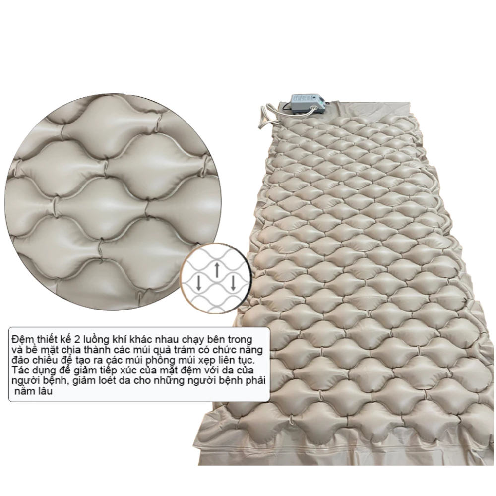 Đệm hơi chống loét Oromi HF-A hỗ trợ người bệnh