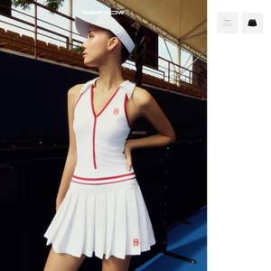 Chân Váy Ngắn Strive Pleat Sporty, Chất Vải Thun Gân TC Thoải Mái, WCV057 SOME HOW STORE
