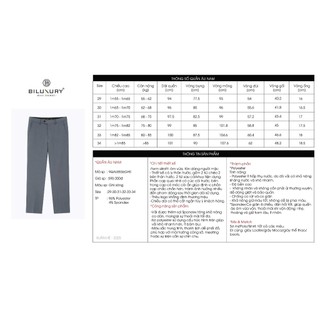 [T7_ĐỒNG GIÁ 849K] Combo Bộ Sơ Mi và Quần Âu Nam 9SMDB547/9QAUB536 Form Bodyfit Cao Cấp Chống Nhăn Kháng Khuẩn
