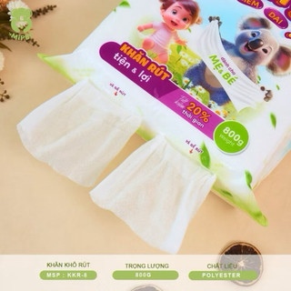 Khăn Vải Khô Mipbi Chính Hãng – Khăn Khô Đa Năng Cho Bé, Khăn Lau Mặt, Thay Khăn Ướt An Toàn