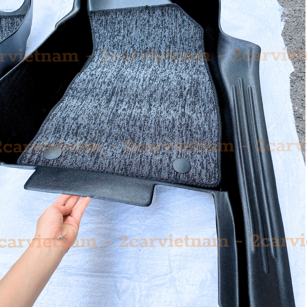 Thảm lót sàn NHỰA 5D xe MG ZS-Hiện nay Hàng TPE đúc nguyên khối siêu bền, không thấm nước, dễ vệ sinh _Mẫu BẬC DÀI