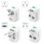 Ổ cắm du lịch đa năng Universal Travel Adapter,ổ cắm đa năng,ổ cắm du lịch quốc tế,phích chuyển đổi quốc tế,ổ cắm quốc t