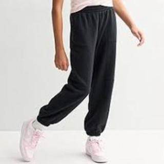 Quần jogger nỉ bông bé trai bé gái xuất dư