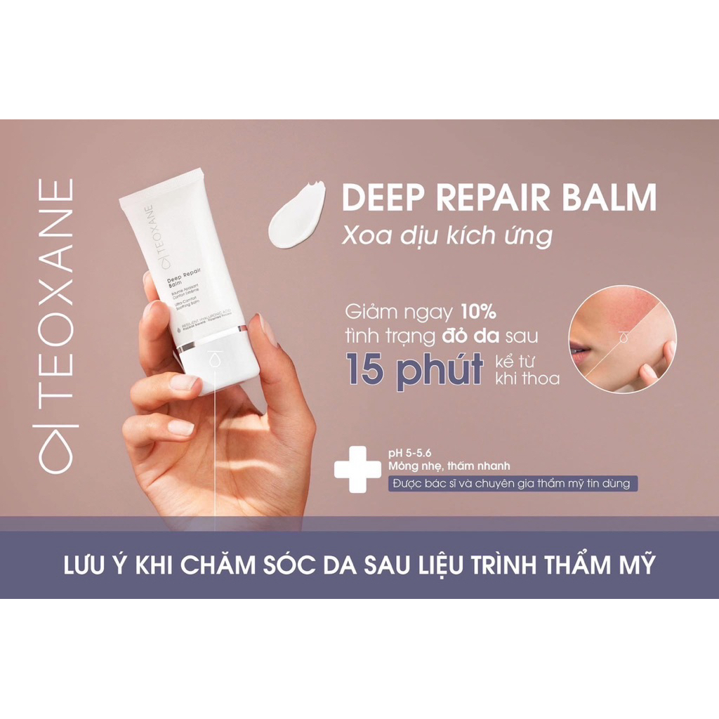 KEM DƯỠNG PHỤC HỒI DA TREATMENT TEOXANE DEEP REPAIR BALM