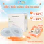 Hộp 2 Phễu Hứng Sữa IQKAO Chống Tràn, Chất Liệu Silicone, Kích Sữa Nhẹ, Mềm Mại, An Toàn Cho Bé