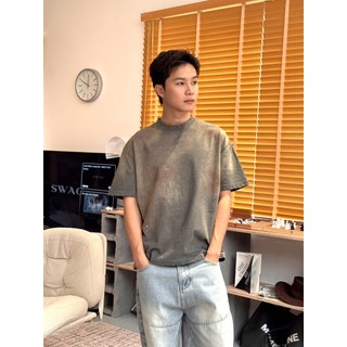 Áo thun MMESTLINE "SATURN" form Boxy Wash lụa vải Premium Cotton