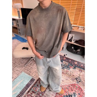 Áo thun MMESTLINE "SATURN" form Boxy Wash lụa vải Premium Cotton