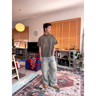 Áo thun MMESTLINE "SATURN" form Boxy Wash lụa vải Premium Cotton