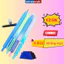 Bút Máy Bấm Ngòi F06 Dùng Để Luyện Viết Cho Học Sinh Tiểu Học, Viết Êm Trơn, Mượt Mà.