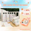 Hộp 2 Khăn tắm sợi tre cao cấp mềm mại cho bé sơ sinh size 110x120cm IQKAO