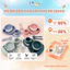 Bộ Ăn Dặm Silicone IQKAO B4XH Cho Bé – Combo Bát, Khay, Yếm, Thìa, Cốc Ăn Dặm An Toàn Không BPA