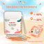 Combo 5 Hộp Tăm Bông Sơ Sinh IQKAO Misuta/Emmakids TB1, Bông Tự Nhiên 2 Đầu, An Toàn Lành Tính, Vệ Sinh Tiện Lợi Cho Bé