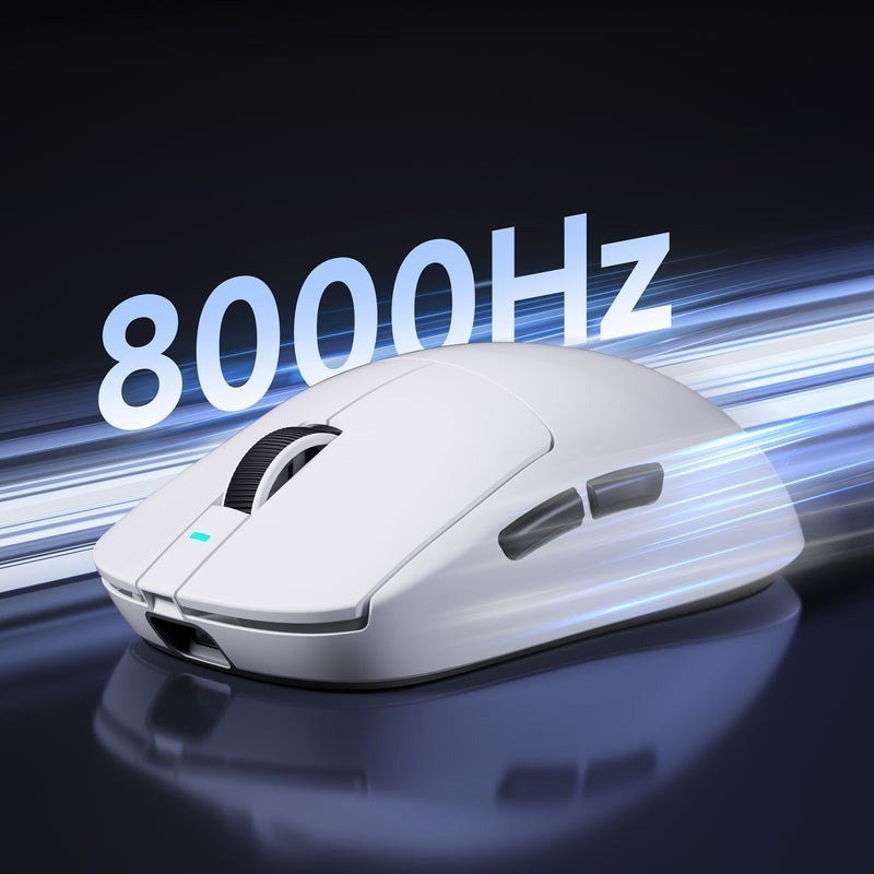 Chuột Gaming Không Dây MCHOSE A7 V2 Ultra Plus - 3 Chế Độ Kết Nối, Chip PAW3950, Polling Rate 8000Hz, 26000 DPI, Độ Trễ  | BigBuy360 - bigbuy360.vn
